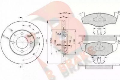 R BRAKE 3r11305303 -  